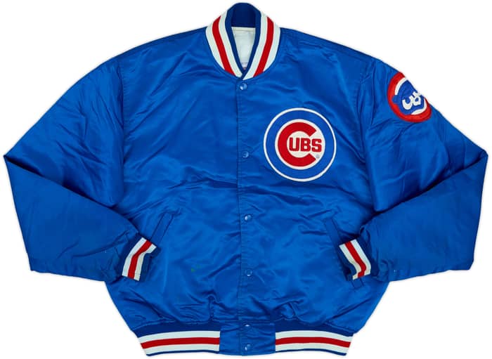 1980s Chicago Cubs Starter Satin Varsity Jacket - 6/10 - (L)
