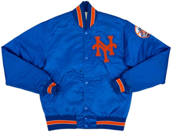 1980s New York Mets Starter Satin Varsity Jacket - 6/10 - (S)