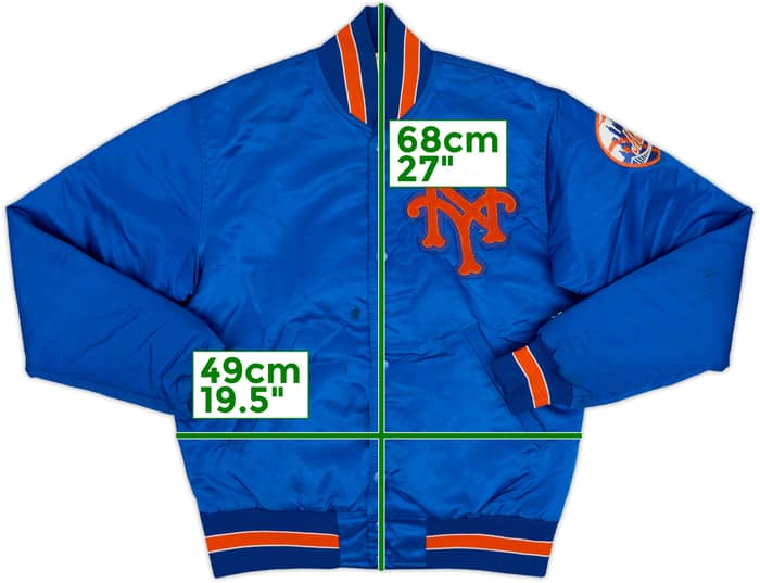 1980s New York Mets Starter Satin Varsity Jacket - 6/10 - (S)