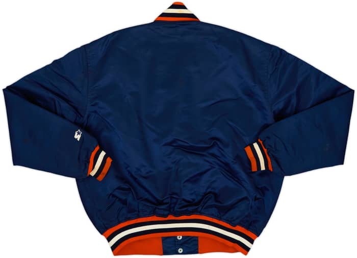 1980s Syracuse Orangemen Starter Satin Varsity Jacket - 8/10 - (XL)