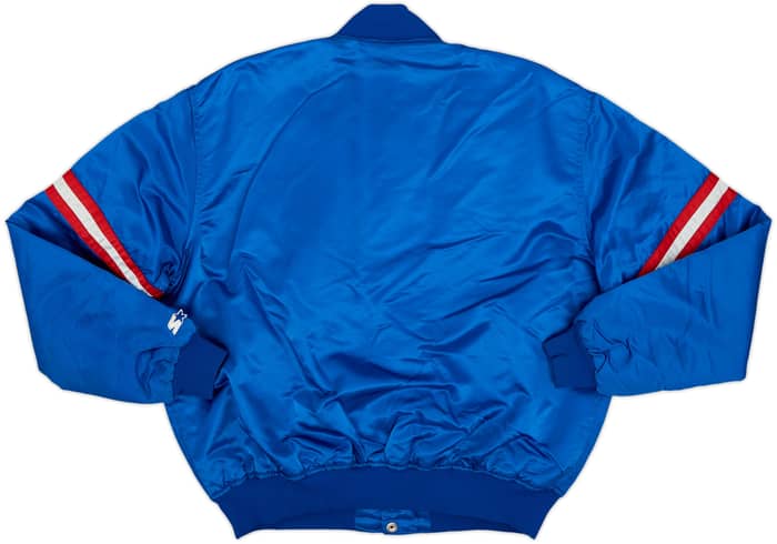 1980s New York Giants Starter Satin Varsity Jacket - 7/10 - (XL)