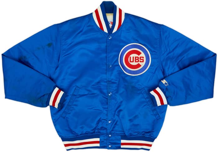 1980s Chicago Cubs Starter Satin Varsity Jacket - 6/10 - (M)