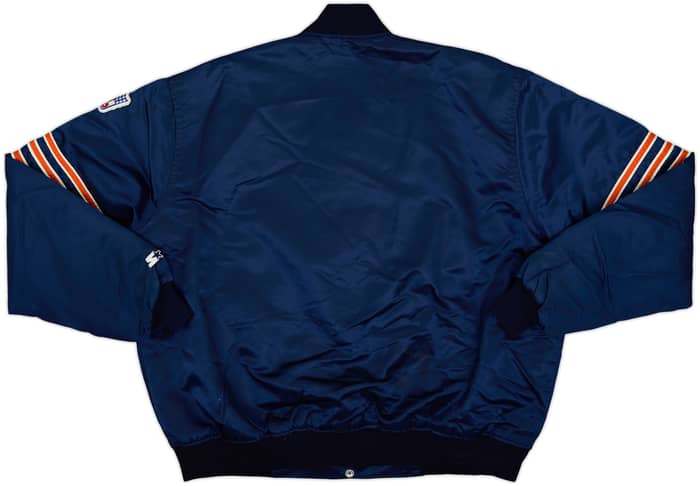 1980s Chicago Bears Starter Satin Varsity Jacket - 8/10 - (XXL)