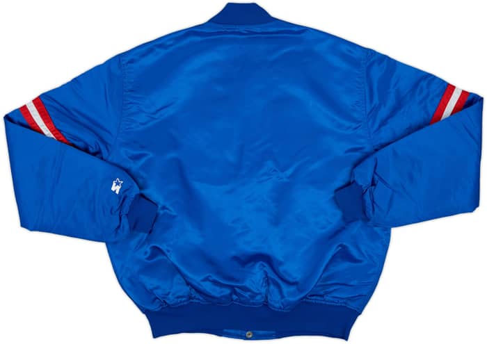 1980s New York Giants Starter Satin Varsity Jacket - 8/10 - (L)