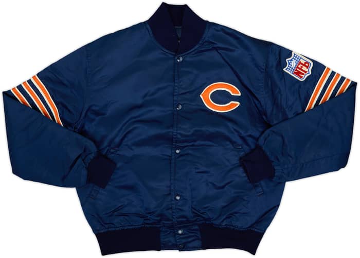 1980s Chicago Bears Starter Satin Varsity Jacket - 8/10 - (M)