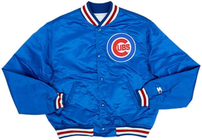 1980s Chicago Cubs Starter Satin Varsity Jacket - 9/10 - (L.Boys)