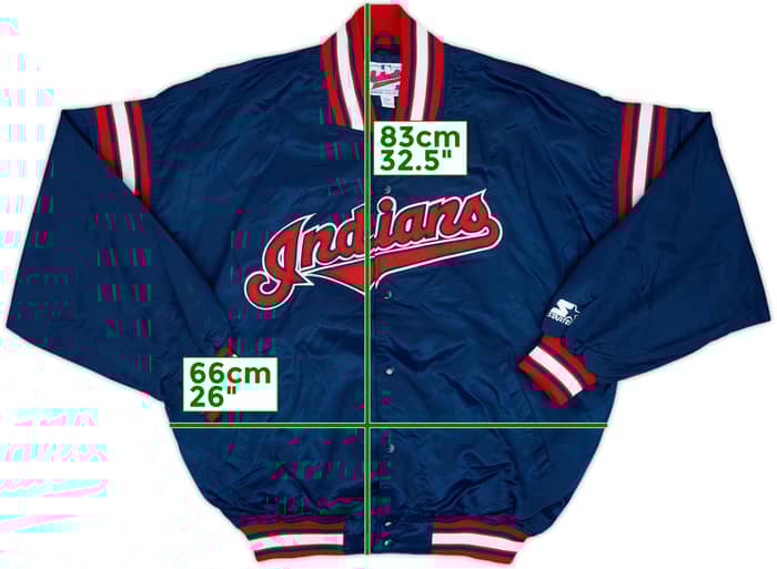 1990s Cleveland Indians Starter Satin Jacket - 9/10 - (XXL)