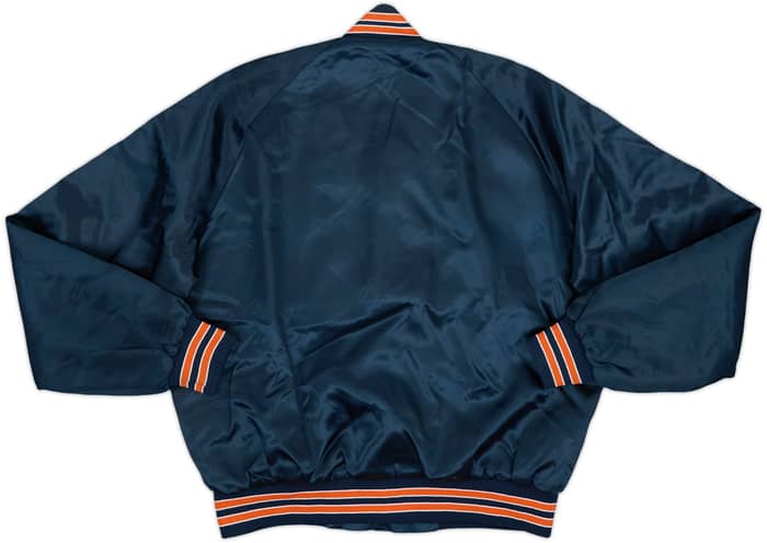 1990s Chicago Bears Chalk Line Satin Varsity Jacket - 9/10 - (L)