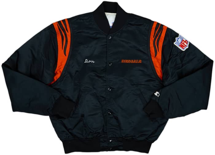 1980s Cincinnati Bengals Starter Satin Varsity Jacket - 8/10 - (XL)
