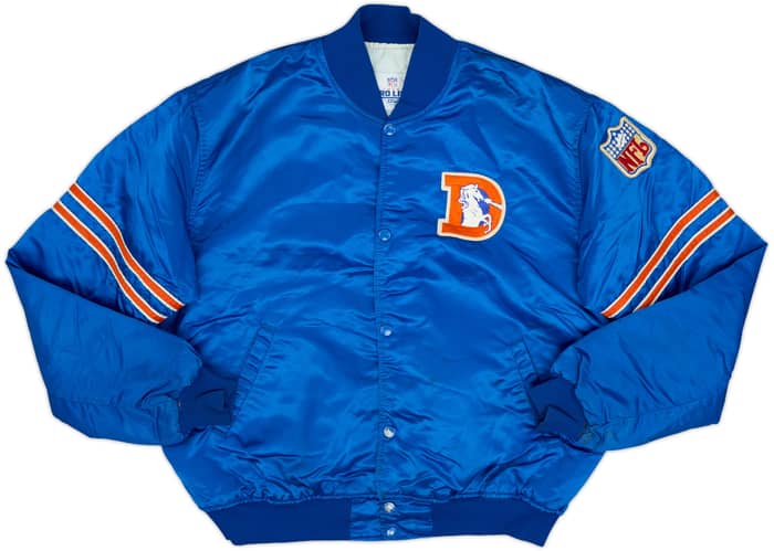 1980s Denver Broncos Starter Satin Varsity Jacket - 5/10 - (XL)