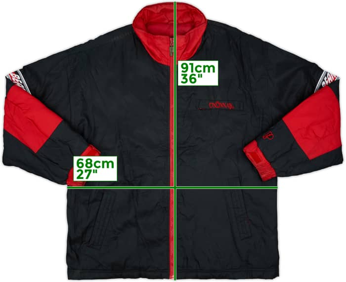 1990s Cincinnati Bengals Pro Player Rain Coat - 8/10 - (L)