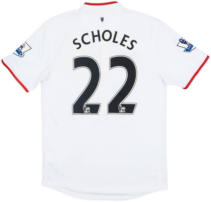 2012-14 Manchester United Away Shirt Scholes #22 - 4/10 - (S)