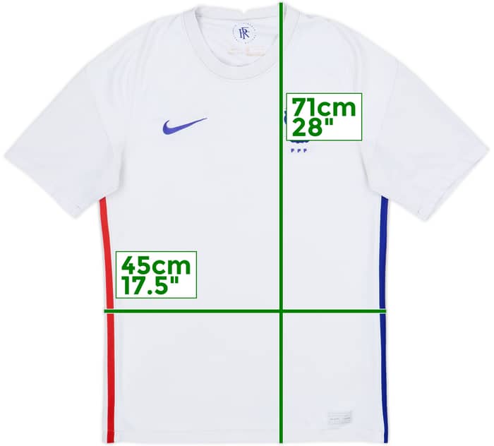 2020-21 France Away Shirt - 5/10 - (S)