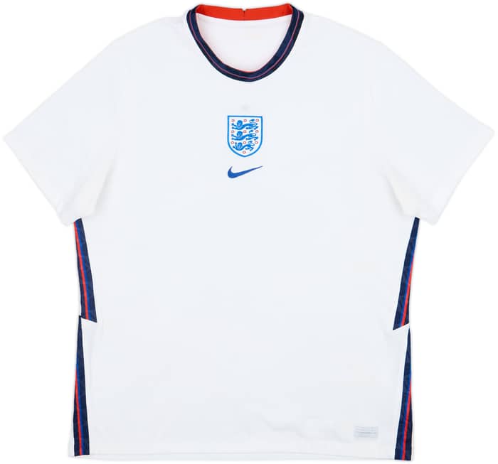 2020-22 England Home Shirt - 5/10 - (XL)