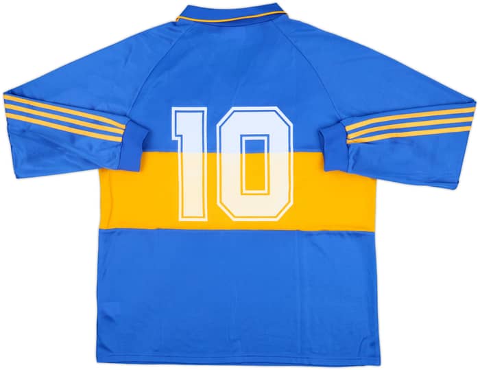 1993 Boca Juniors adidas Originals Reissue Home L/S Shirt #10 (XL)