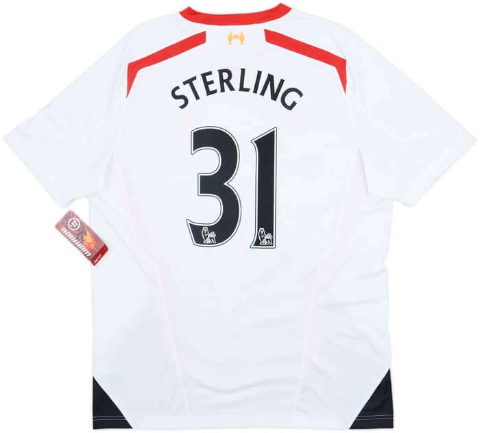 2013-14 Liverpool Away Shirt Sterling #31 (XL)