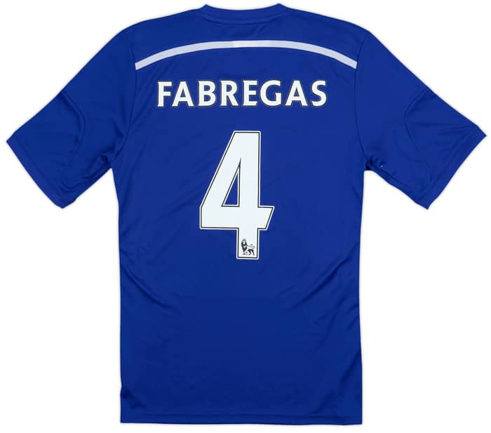 2014-15 Chelsea Home Shirt Fabregas #4 (S)