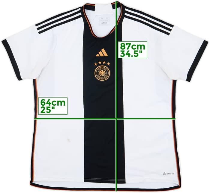 2022-23 Germany Home Shirt - 5/10 - (XXL)