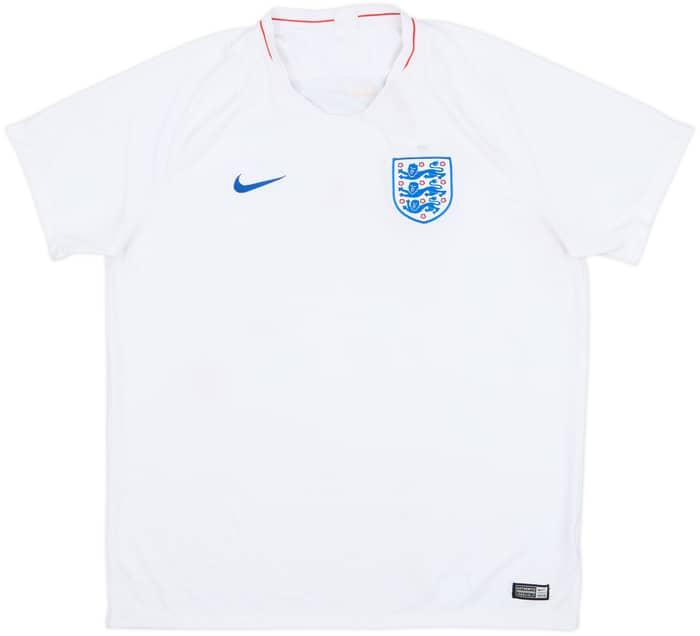 2018-19 England Home Shirt - 5/10 - (XXL)