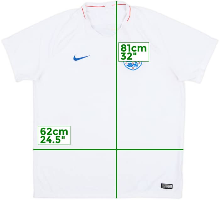 2018-19 England Home Shirt - 5/10 - (XXL)