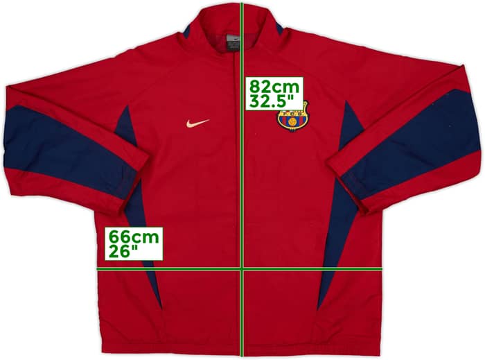 2002-03 Barcelona Nike Track Jacket - 6/10 - (L)