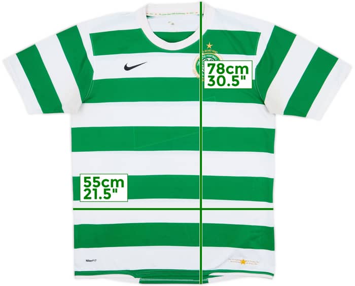 2007-08 Celtic Home Shirt - 4/10 - (L)