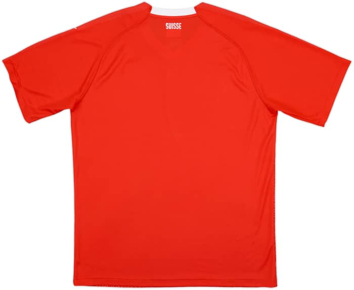 2018-20 Switzerland Home Shirt - 8/10 - (L)