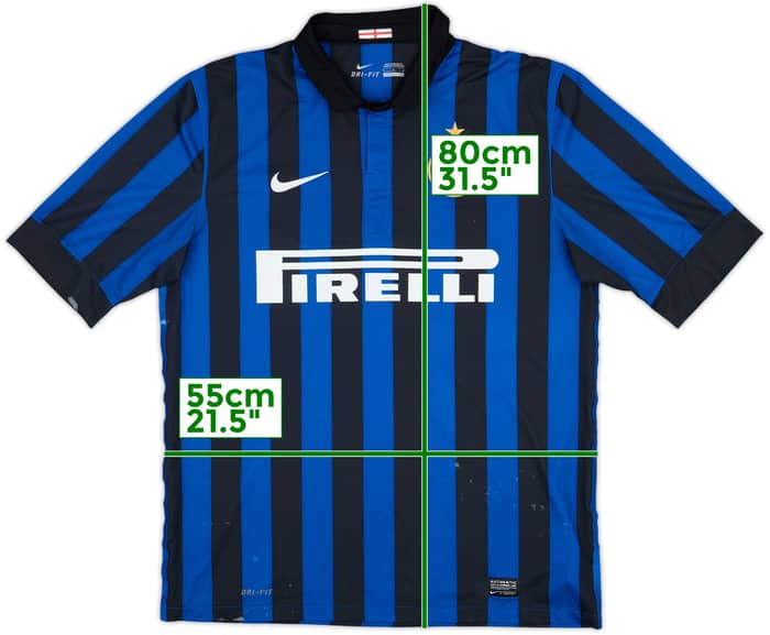 2011-12 Inter Milan Home Shirt - 5/10 - (L)