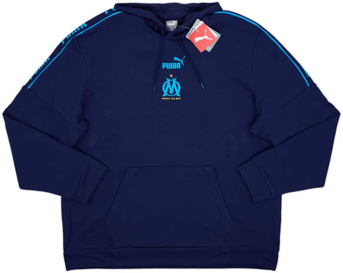2020-21 Marseille Puma Hooded Sweat Top (XXL)