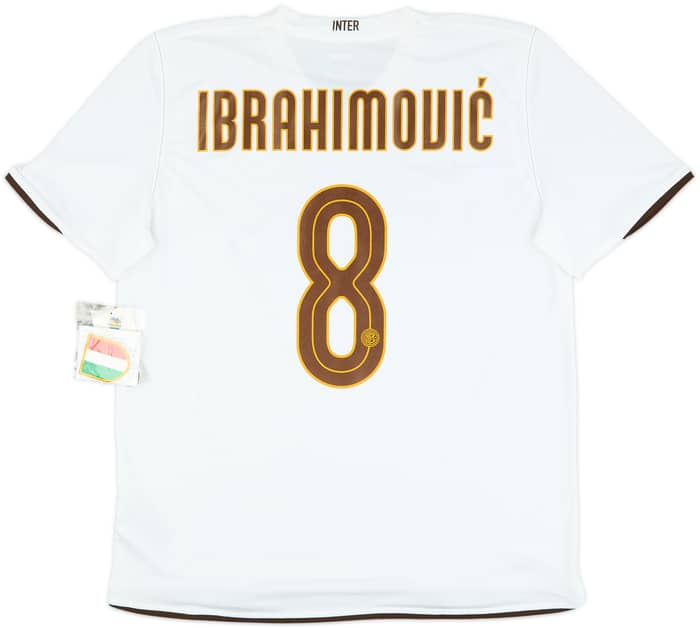 2008-09 Inter Milan Away Shirt Ibrahimovic #8 (L)