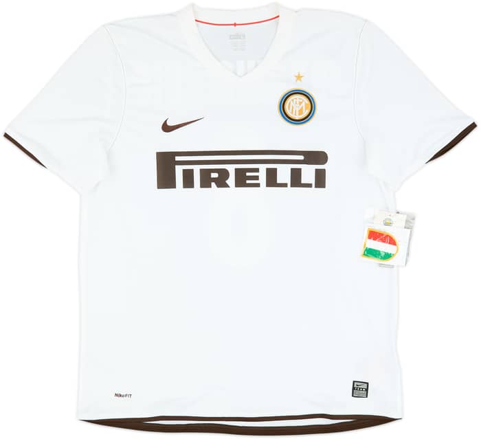 2008-09 Inter Milan Away Shirt Ibrahimovic #8 (L)