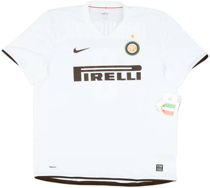 2008-09 Inter Milan Away Shirt Ibrahimovic #8 (XXL)