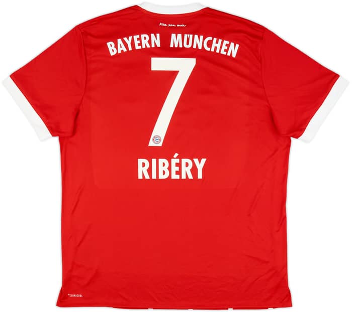 2017-18 Bayern Munich Home Shirt Ribery #7 (XL)