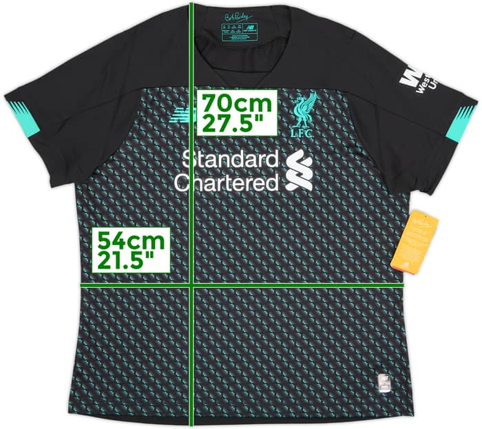 Camiseta de la tercera equipación del Liverpool 2019-20 (Mujeres XXL)