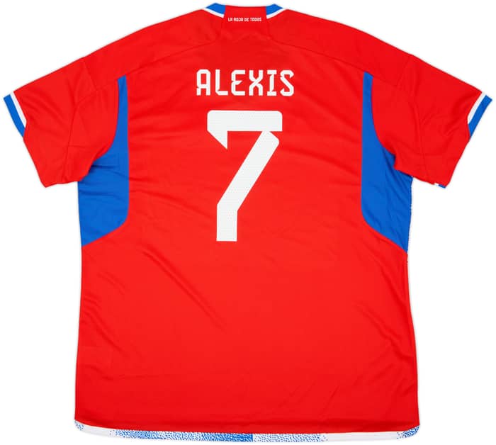 2022-23 Chile Home Shirt Alexis #7 - 10/10 - (XXL)