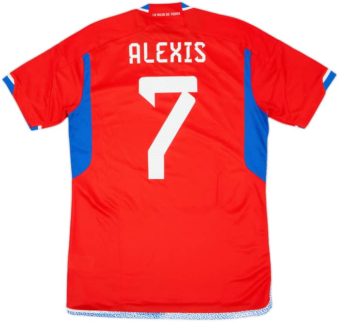 2022-23 Chile Home Shirt Alexis #7 (M)