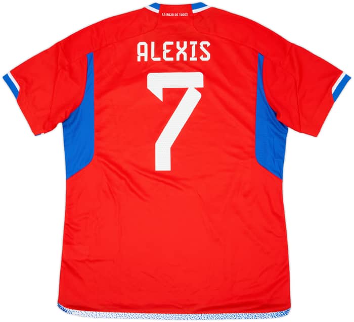 2022-23 Chile Home Shirt Alexis #7 (XL)