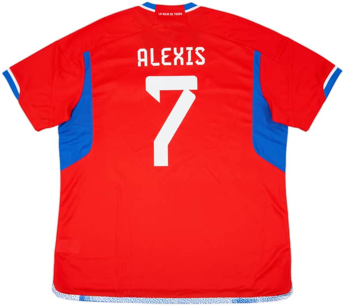 2022-23 Chile Home Shirt Alexis #7 (XXL)