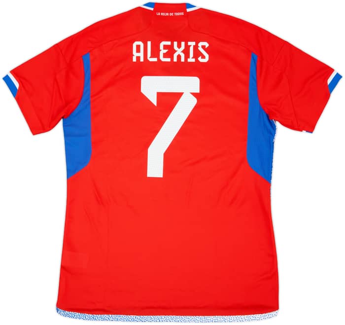 2022-23 Chile Home Shirt Alexis #7 (L)