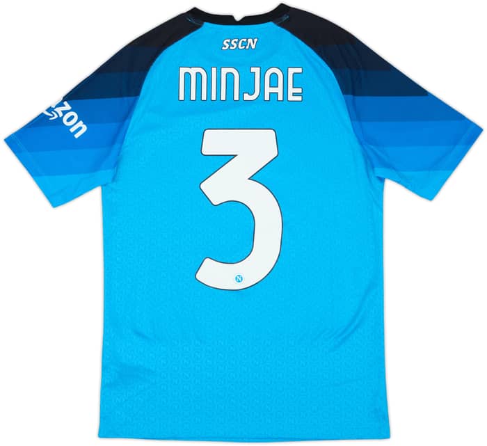 2022-23 Napoli Authentic Home Shirt Min Jae #3 (S)