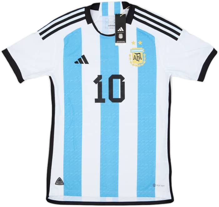 2022-23 Argentina Authentic Home Shirt Messi #10 (S)