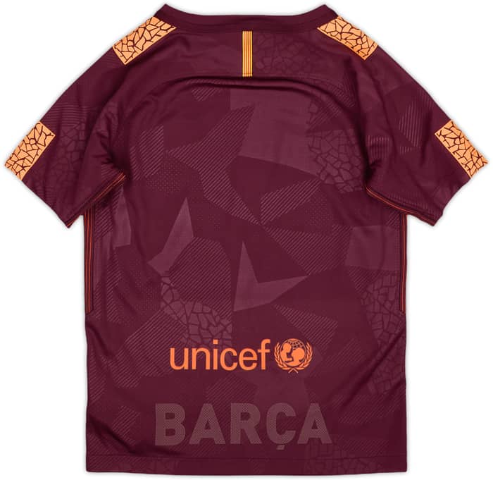 2017-18 Barcelona Third Shirt (7-8 Years)