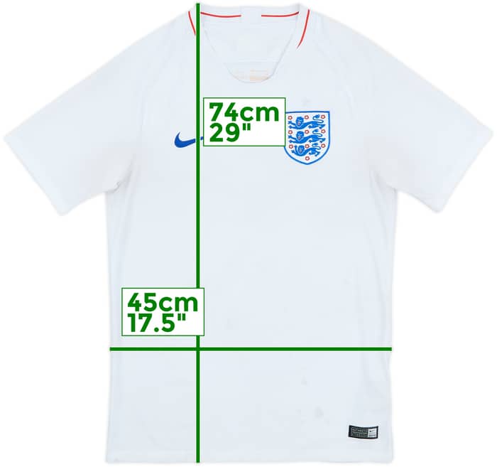 2018-19 England Home Shirt - 4/10 - (S)