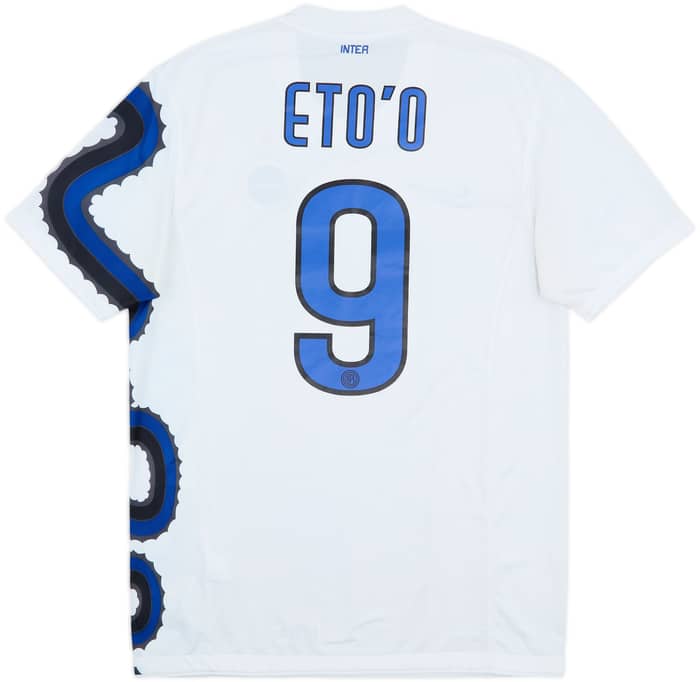 2010-11 Inter Milan Away Shirt Eto'o #9 - 6/10 - (M)