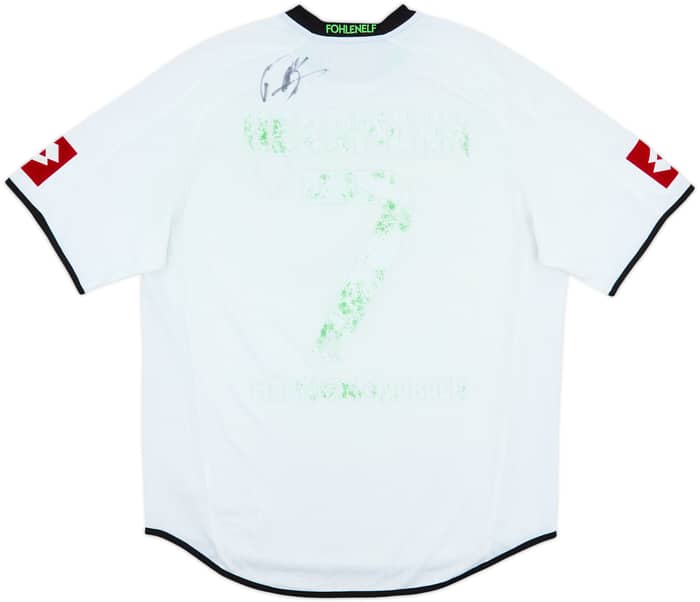 2012-13 Borussia Monchengladbach Signed Home Shirt Herrmann #7 - 3/10 - (L)