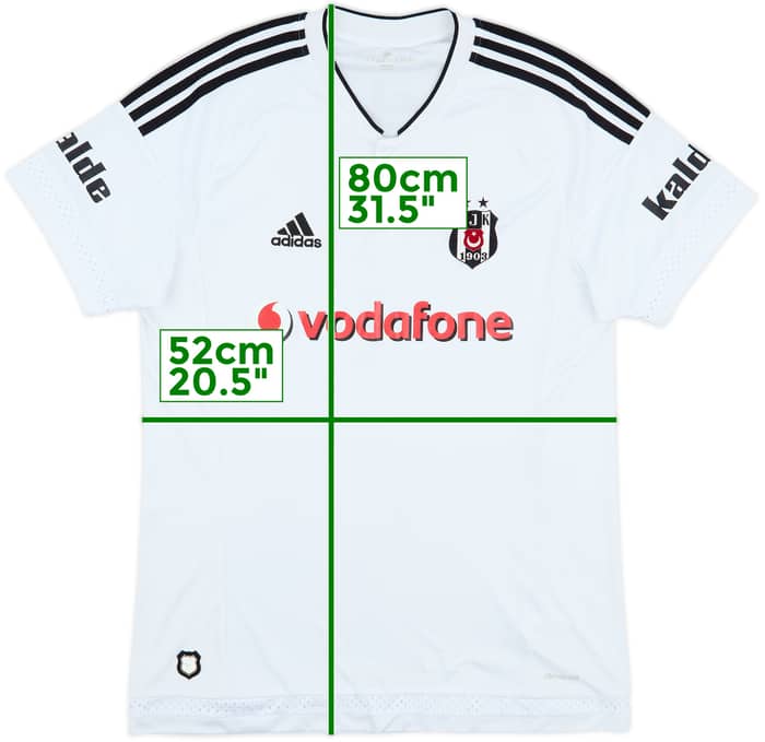 2015-16 Besiktas Home Shirt - 9/10 - (XL)