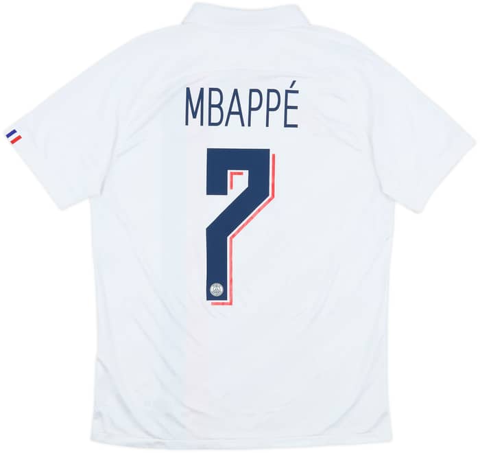 2019-20 Paris Saint-Germain Third Shirt Mbappe #7 - 6/10 - (M)