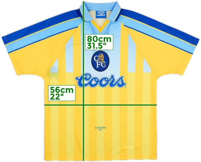 1996-97 Chelsea Away Shirt - 5/10 - (L)