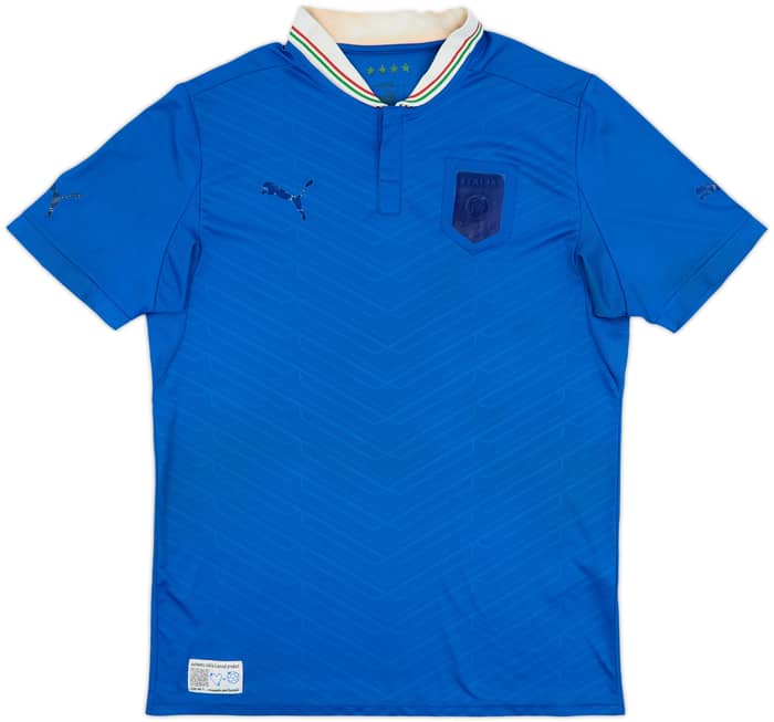 2012-13 Italy Home Shirt - 3/10 - (M)