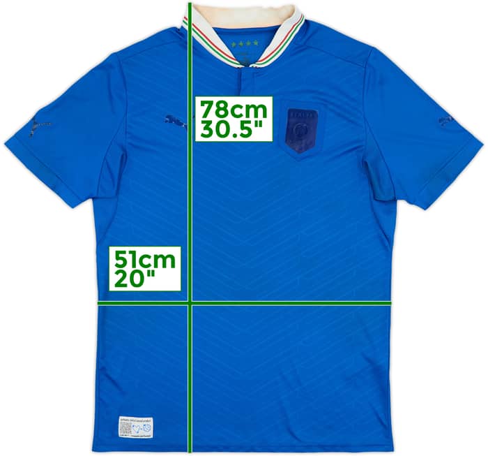 2012-13 Italy Home Shirt - 3/10 - (M)